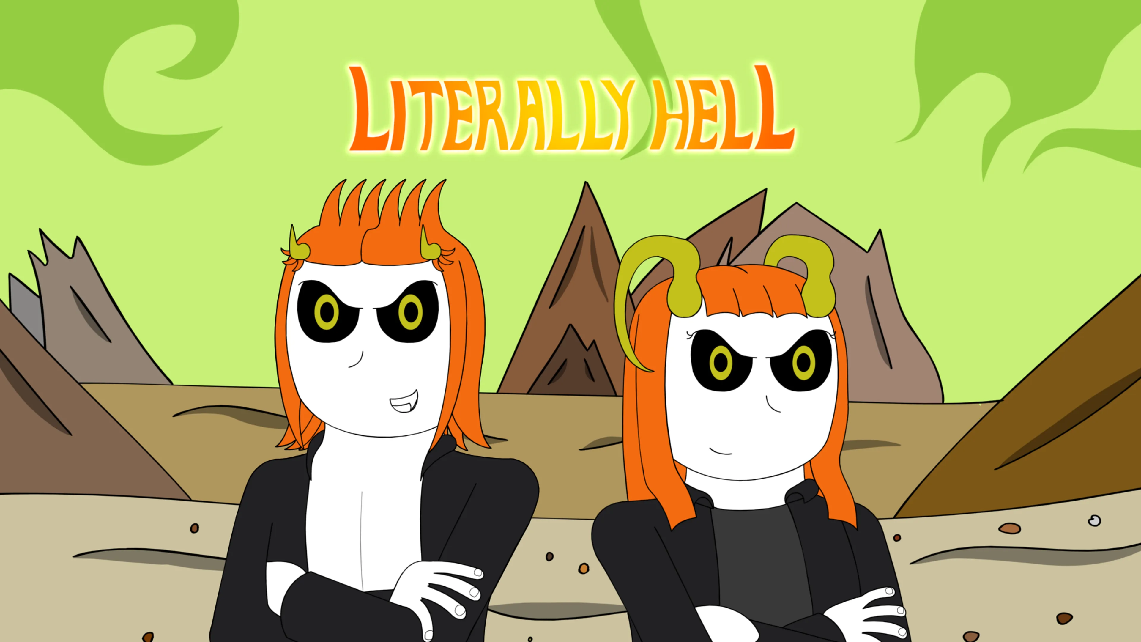 Literally Hell poster